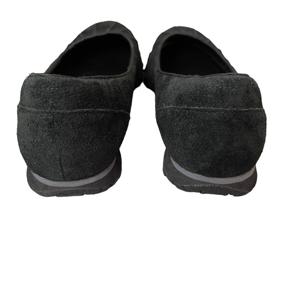 Skechers Relaxed FIT Memory Foam Black Suede Shoes US 7 - Picture 4 of 10